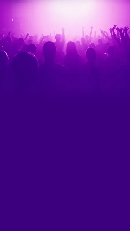 紫色演唱会素材H5背景