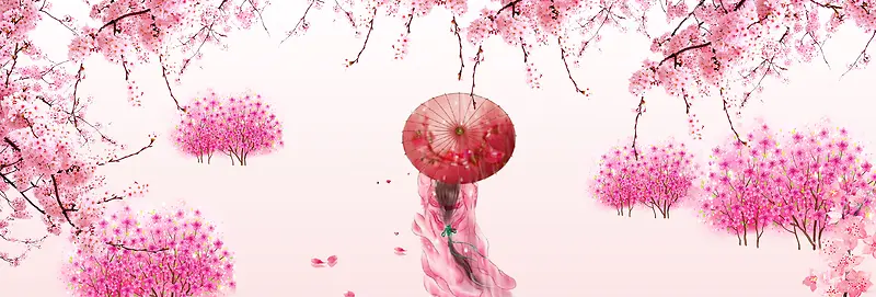 背影banner背景图