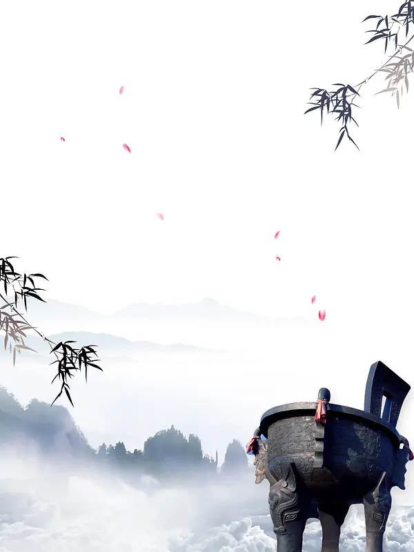 传统中国风鼎素材