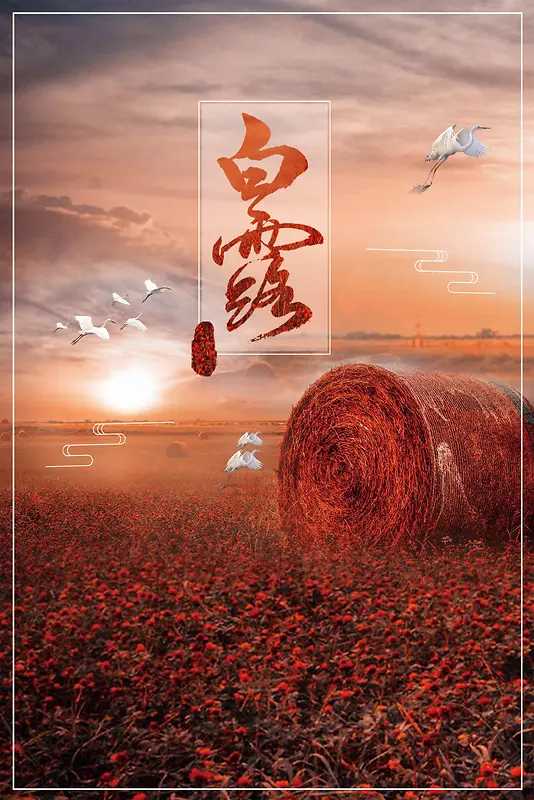 中国传统二十四节气白露