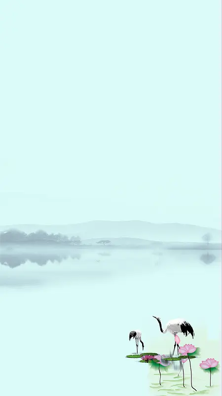传统中式地产仿古建筑H5背景素材