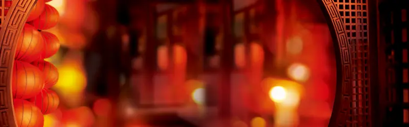 中国风春节大红喜庆海报背景