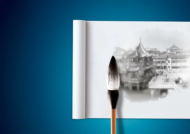 中国文化书画展示