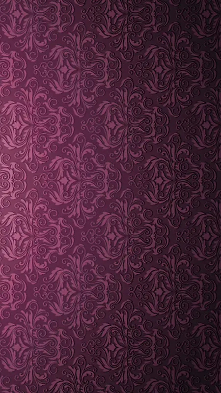 紫色花纹底纹H5背景