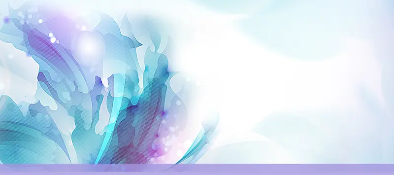 美容紫色海报banner背景