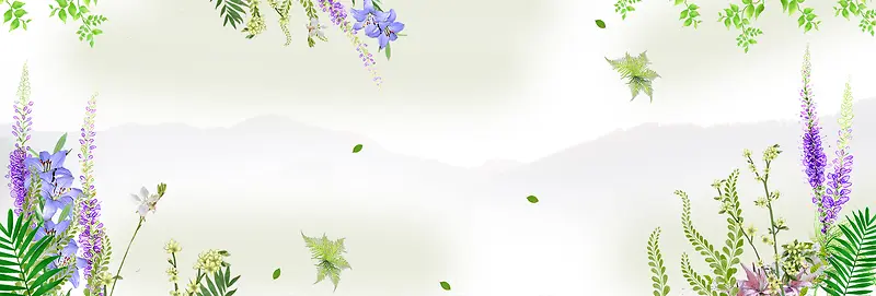 绿色树木树叶