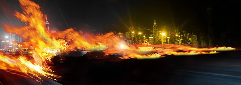 火焰banner背景