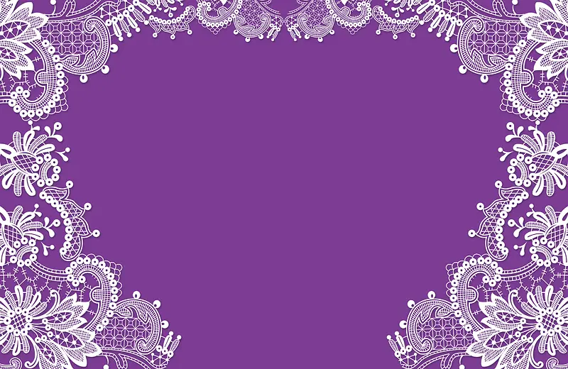 紫色婚礼海报背景素材