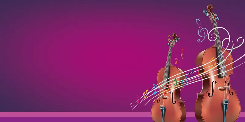 小提琴培训音乐培训海报背景素材