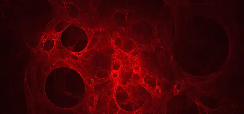 红色细胞背景图