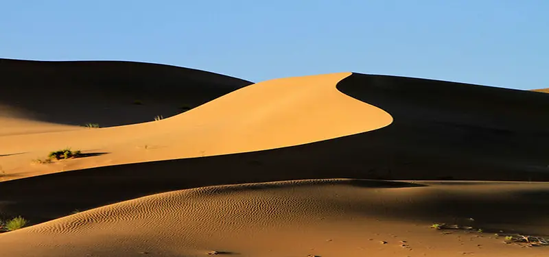 沙丘沙漠景观图片