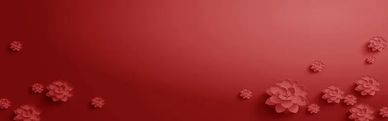 砖红色莲花浪漫背景图
