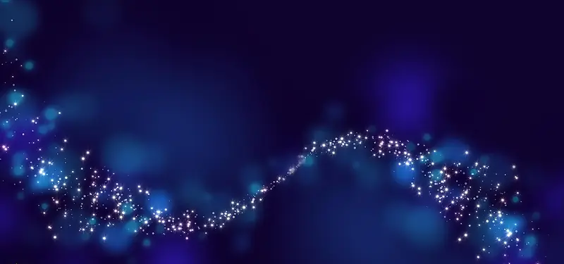 梦幻光晕星光背景