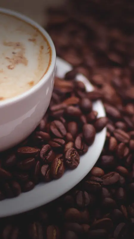 咖啡咖啡豆背景