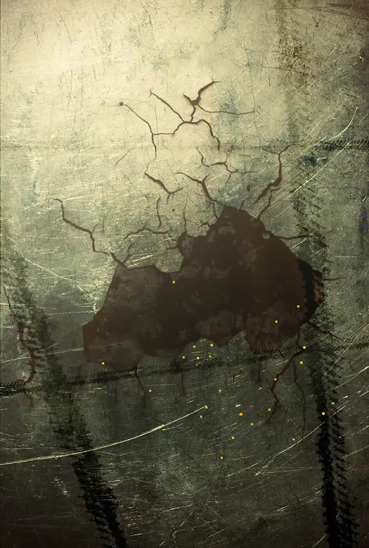 破损墙壁创意背景