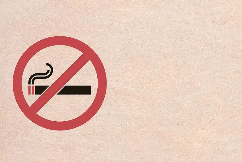禁止吸烟环保宣传背景