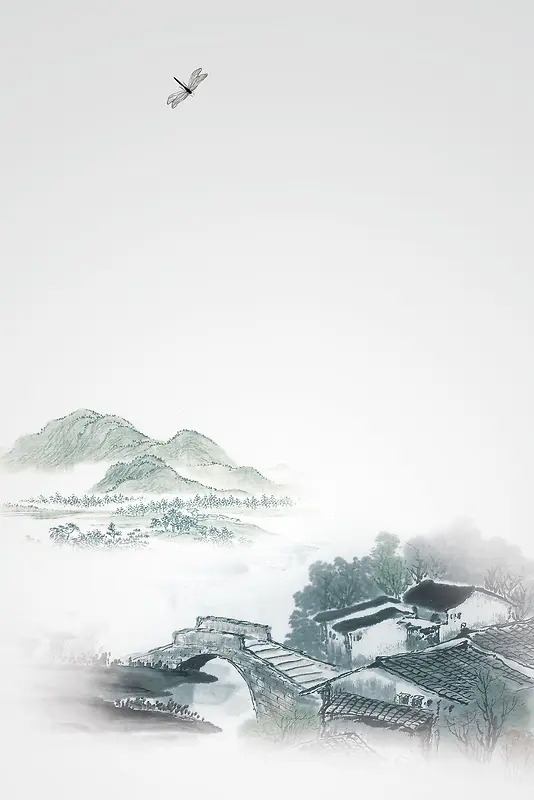 清明节背景广告背景
