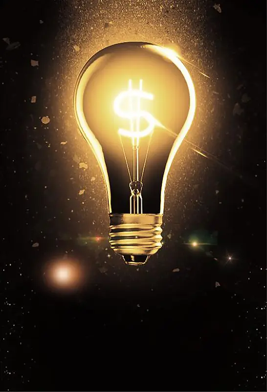 财富金融商务科技海报背景素材