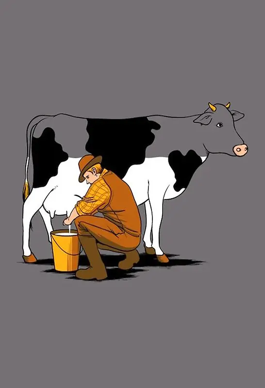 牛奶牧场宣传海报时间诶