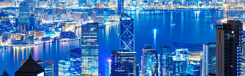 背景 香港 蓝色