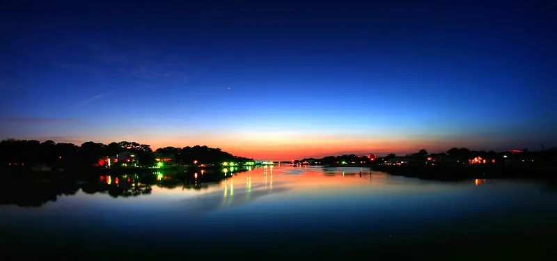 黑夜静谧背景