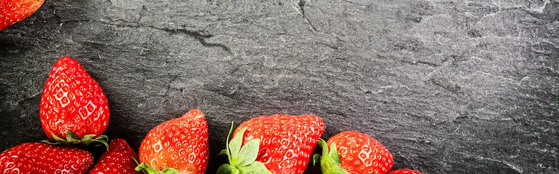 摄影红色草莓背景