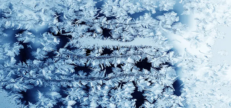 冰雪背景冰晶背景