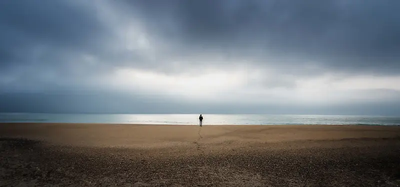 海天一线背景