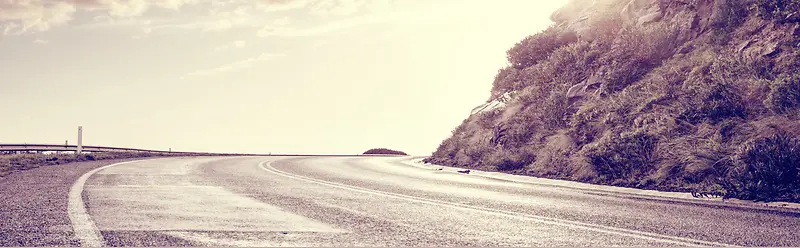 环山公路背景