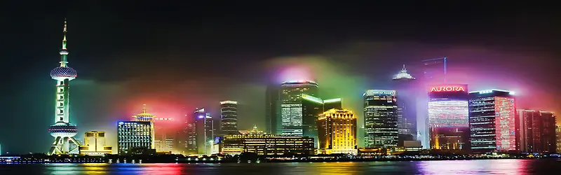 东方明珠美丽海报背景