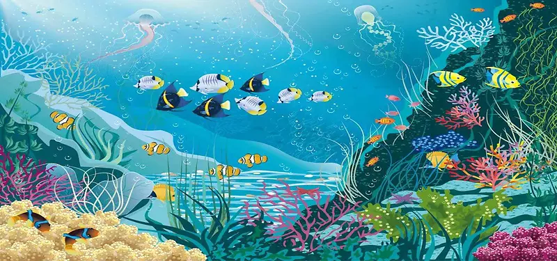 海底世界背景图