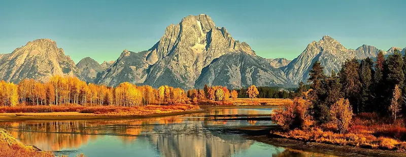 风景山石背景