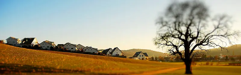 居家温暖外景图