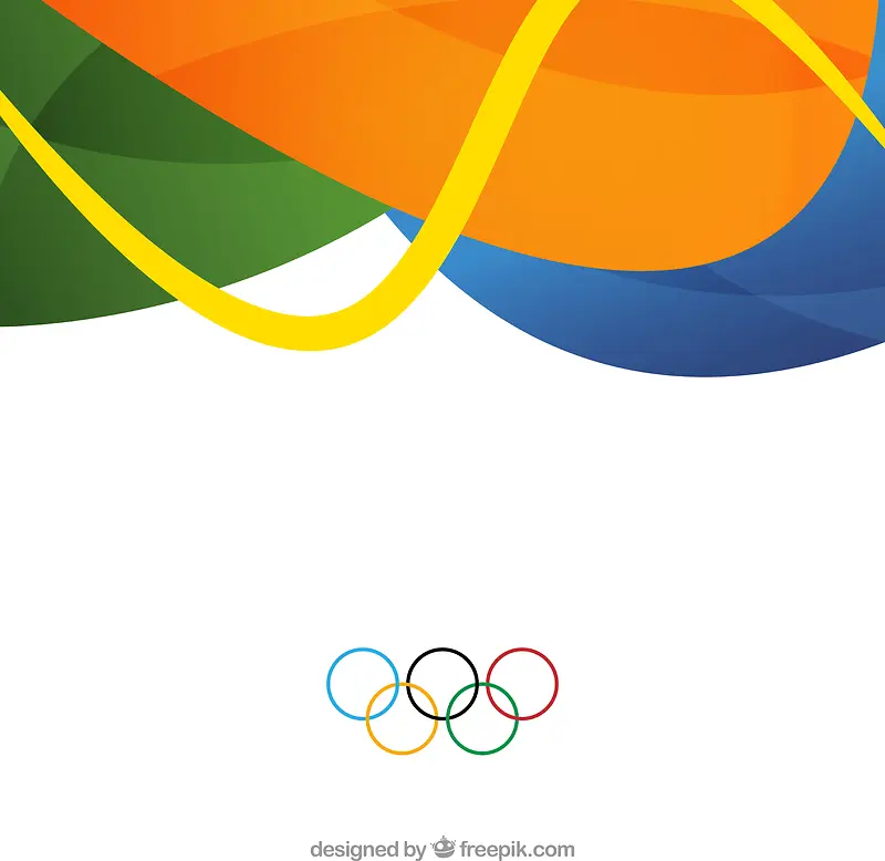 奥运五环背景