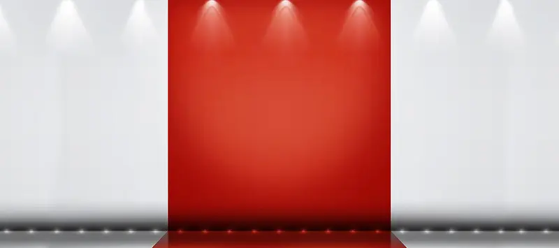剧院 窗帘  红色 背景 舞台 幕布