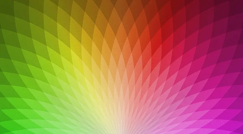 彩虹色几何形状背景