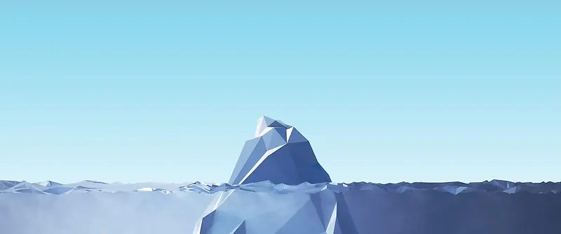 冰川背景