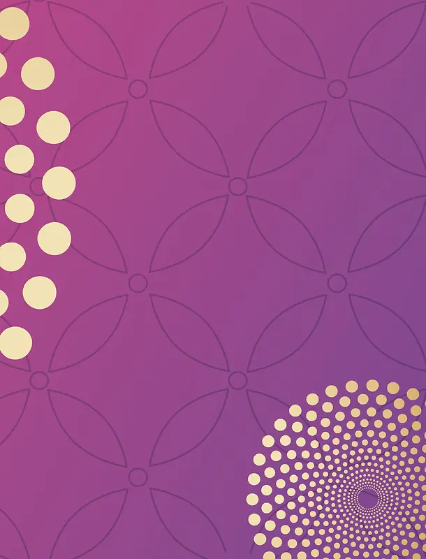 紫色时尚元素潮流宣传画册封面矢量背景