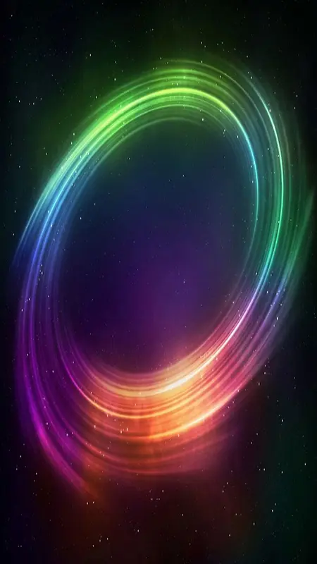抽象渐变星空线条H5背景