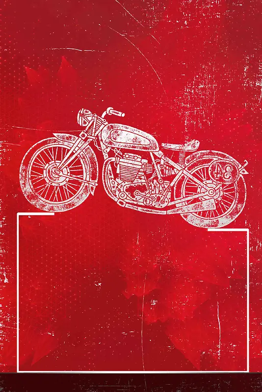 极限摩托车运动海报背景模板