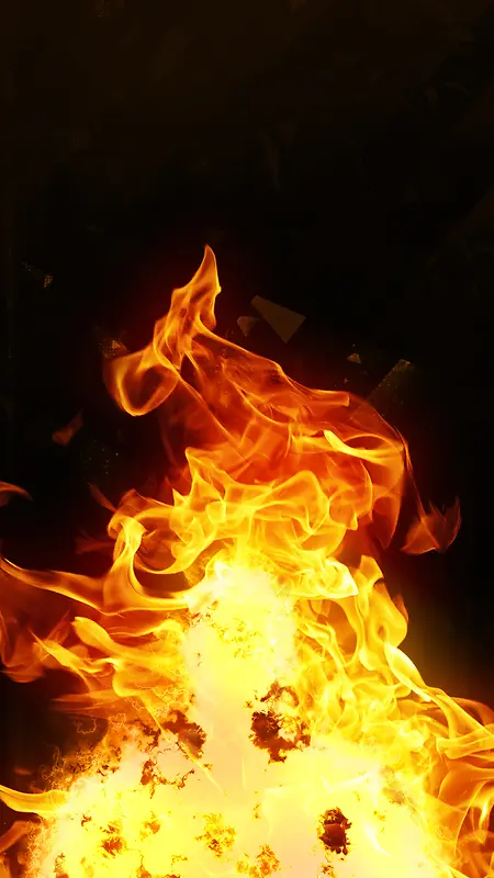 火焰H5背景