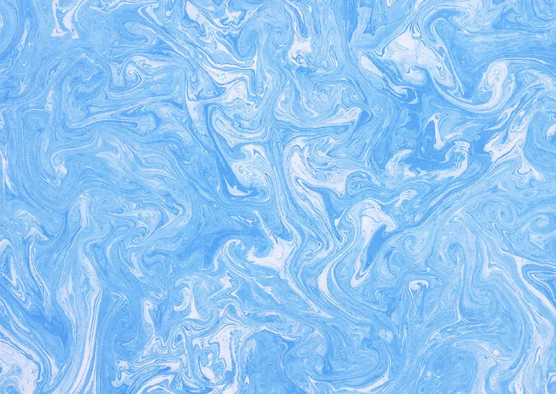 蓝色彩绘水纹背景素材