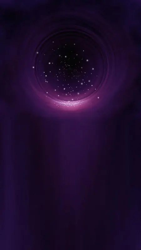 梦幻紫色光点H5背景