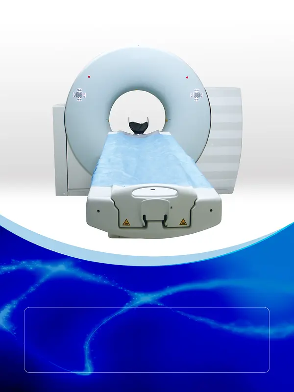 CT 医疗设备海报背景素材