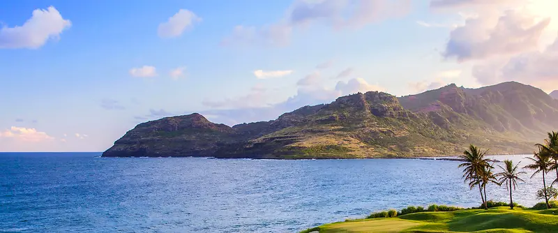 海岸背景