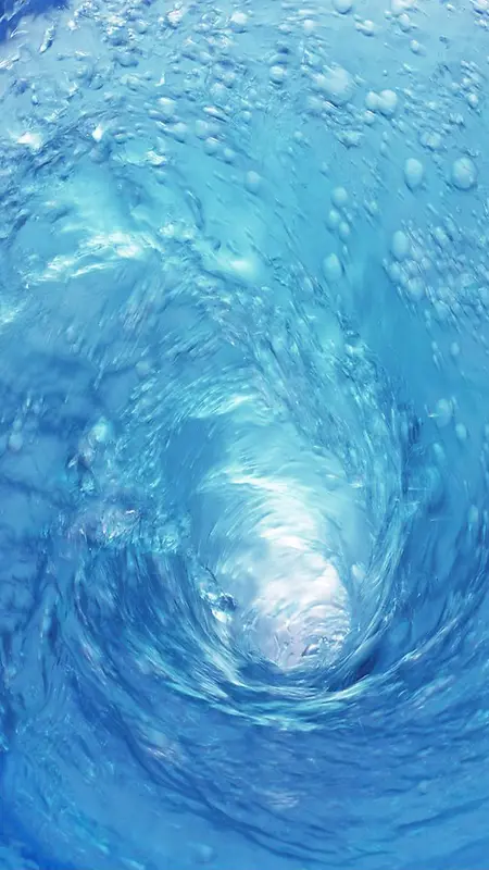 水涡旋窝蓝色H5背景