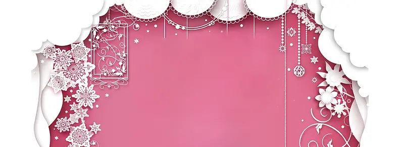 唯美背景banner