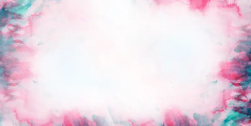 中国风水彩彩绘背景