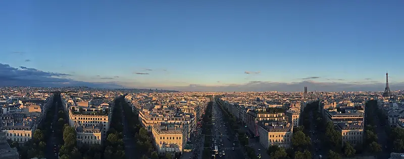 巴黎城市背景