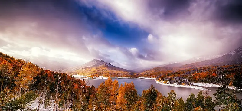 风景天空白云黄山背景